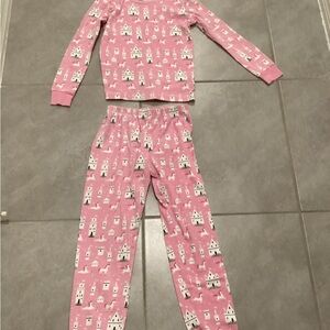 Pink Kids Pajamas with Fun Print